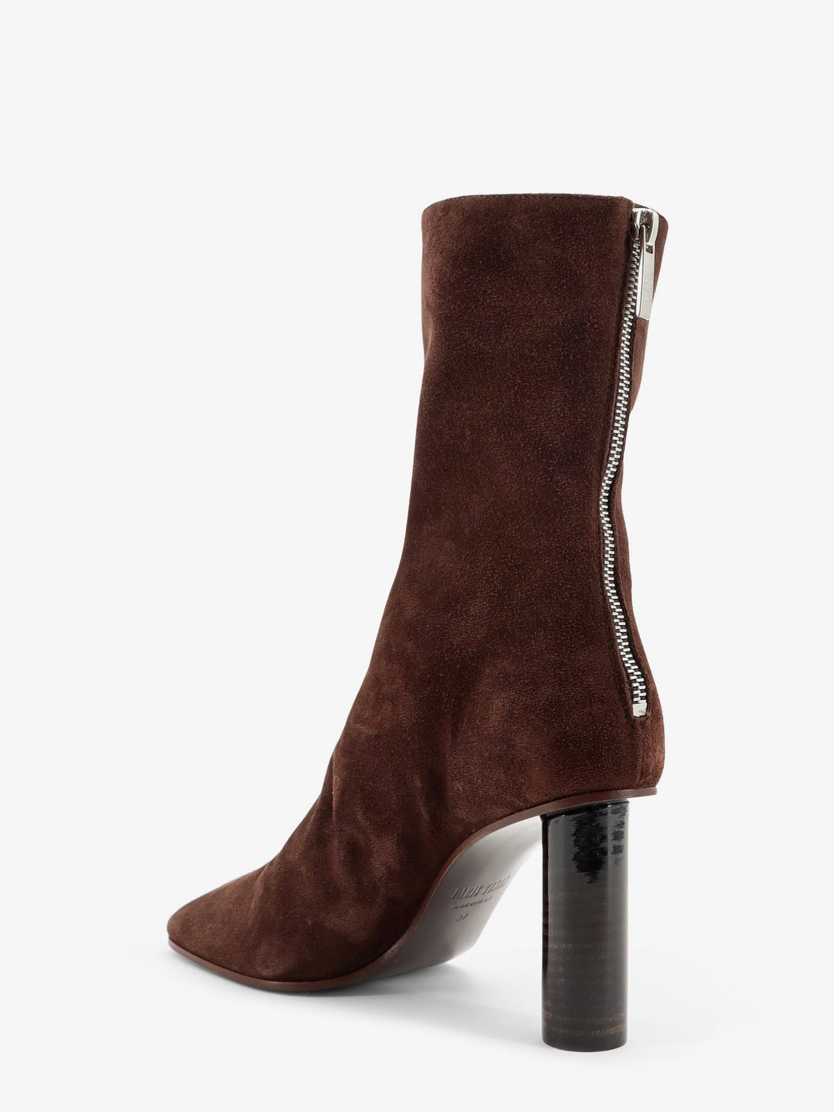 Paris Texas Alice suede ankle boots - Cioccolato