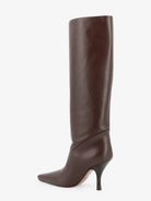 Paris Texas Rose 95 leather boots - Ebano