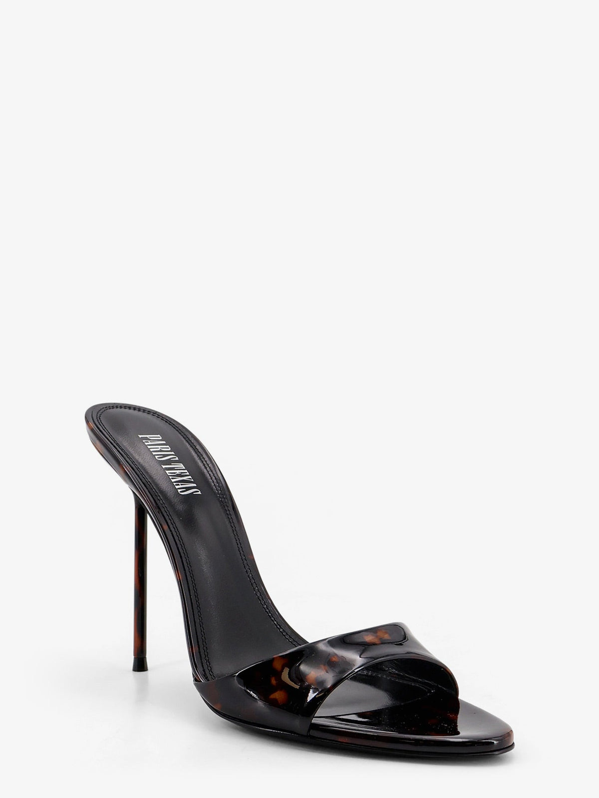 Paris Texas Lidia patent leather sandals - Tortoise