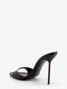 Paris Texas Lidia patent leather sandals - Tortoise