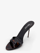 Paris Texas Lidia patent leather sandals - Tortoise