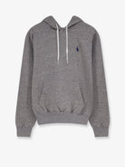 Polo Ralph Lauren Cotton blend sweatshirt with embroidered logo - Darkvintageheather