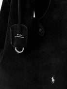 Polo Ralph Lauren Polo Play suede tote bag - Black