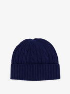 Polo Ralph Lauren Wool blend cable knit beanie hat - Newport Navy