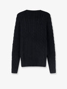 Polo Ralph Lauren Cotton sweater with braided knit - Poloblack