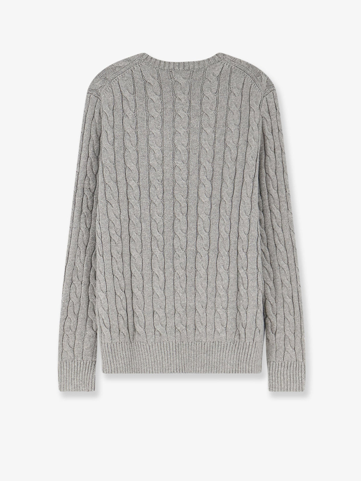 Polo Ralph Lauren Cotton sweater with cable knit - Fawngreyheather