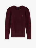 Polo Ralph Lauren Wool and cashmere sweater with braided knit - Agedwineheather