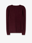 Polo Ralph Lauren Wool and cashmere sweater with braided knit - Agedwineheather