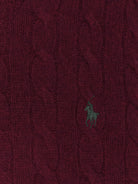Polo Ralph Lauren Wool and cashmere sweater with braided knit - Agedwineheather