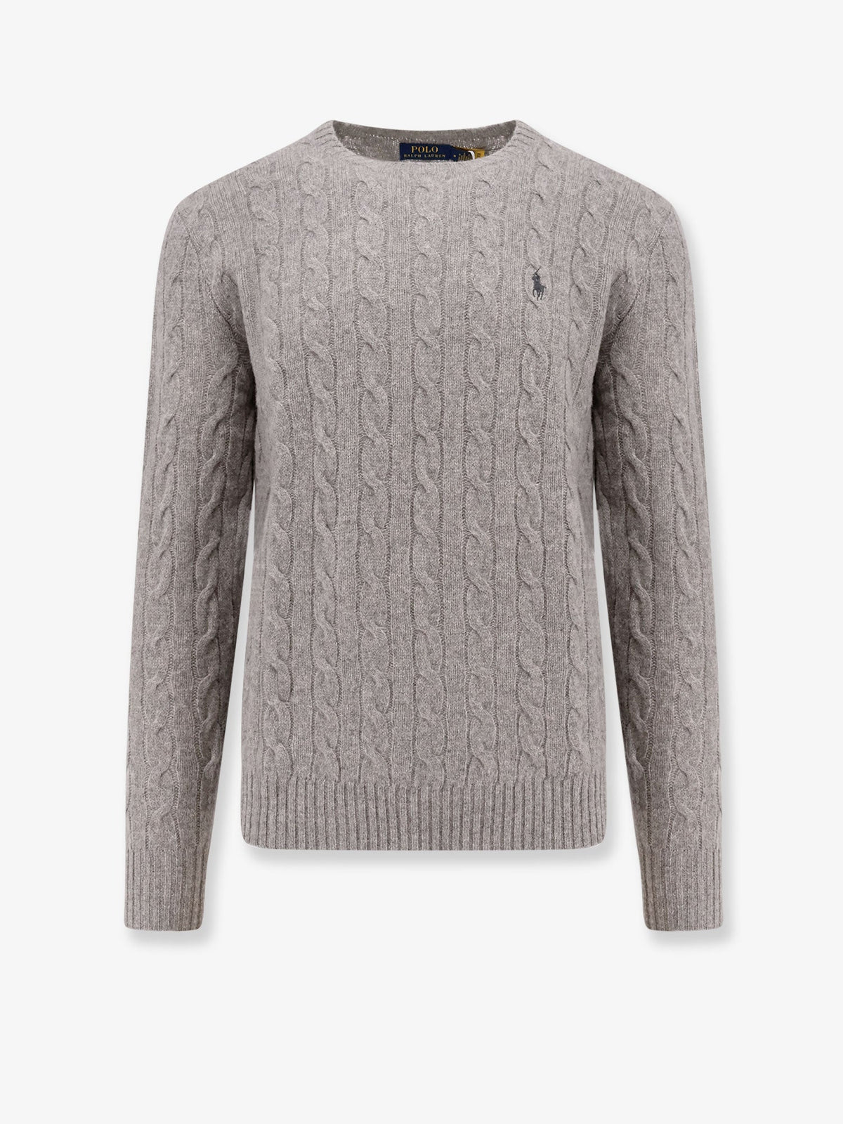 Polo Ralph Lauren Wool an cashmere cable knit sweater - Fawngreyheather