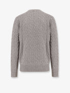 Polo Ralph Lauren Wool an cashmere cable knit sweater - Fawngreyheather