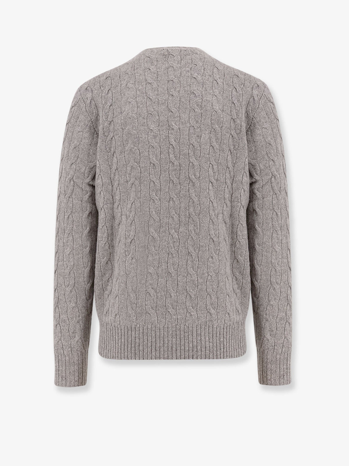 Polo Ralph Lauren Wool an cashmere cable knit sweater - Fawngreyheather