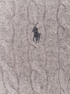 Polo Ralph Lauren Wool an cashmere cable knit sweater - Fawngreyheather