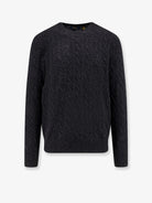 Polo Ralph Lauren Wool and cashmere cable knit sweater - Darkgranitehthr