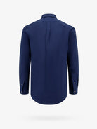 Polo Ralph Lauren Cotton shirt with front embroidered logo - Newport Navy