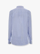 Polo Ralph Lauren Striped stretch cotton shirt - Blue White Hairline Strip