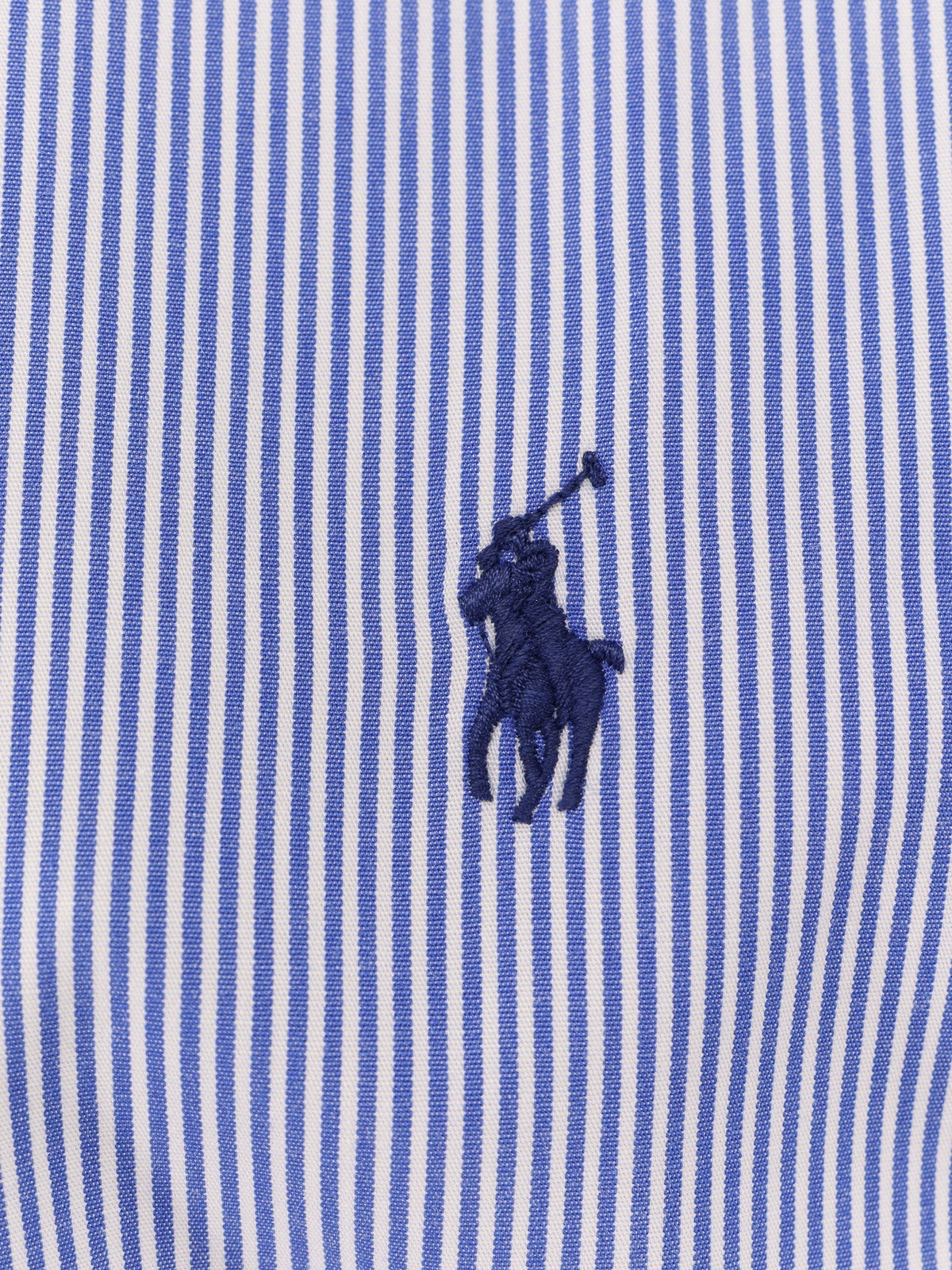 Polo Ralph Lauren Striped stretch cotton shirt - Blue White Hairline Strip