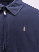 Polo Ralph Lauren Nylon down jacket with contrasting embroidered logo - Refinednavy