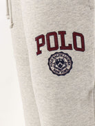 Polo Ralph Lauren Cotton blend jogging trousers with side logo print - Ltsportheather