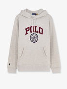 Polo Ralph Lauren Hooded cotton blend sweatshirt - Ltsportheather