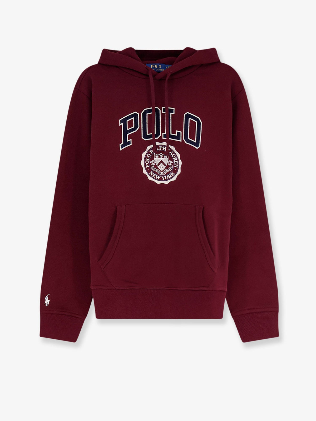 Polo Ralph Lauren Cotton blend sweatshirt with Logo print - Classicwine