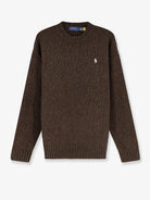 Polo Ralph Lauren Melange wool blend sweater - Olivebrownmarl