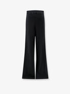 Rick Owens Bias viscose and silk trousers - Black