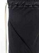 Rick Owens Bias viscose and silk trousers - Black