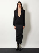 Rick Owens Tower Extreme wool sweater - Black