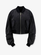Rick Owens Secchia nylon and cotton blend crop jacket - Black