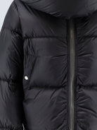 Rick Owens Crop-fit nylon down jacket - Black