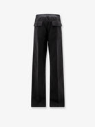 Rick Owens Dietrich cotton trousers - Black