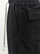 Rick Owens Dietrich cotton trousers - Black