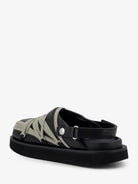 Rick Owens Megalace leather sandals - Blackpearl