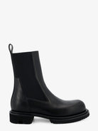 Rick Owens Gabe Leather Beatle Boots - Black