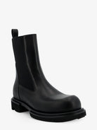 Rick Owens Gabe Leather Beatle Boots - Black