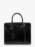 Saint Laurent Baby Sac de Jour leather handbag with padlock - Nero/Nero