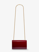 Saint Laurent Kate patent leather crossbody bag - Redgrenat