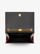 Saint Laurent Kate patent leather crossbody bag - Redgrenat