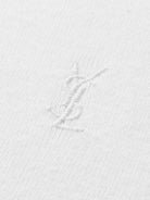 Saint Laurent Cassandre certified cotton t-shirt - Blanc