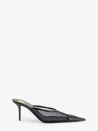 Saint Laurent Renée mesh pump with Cassandre toe - Nero