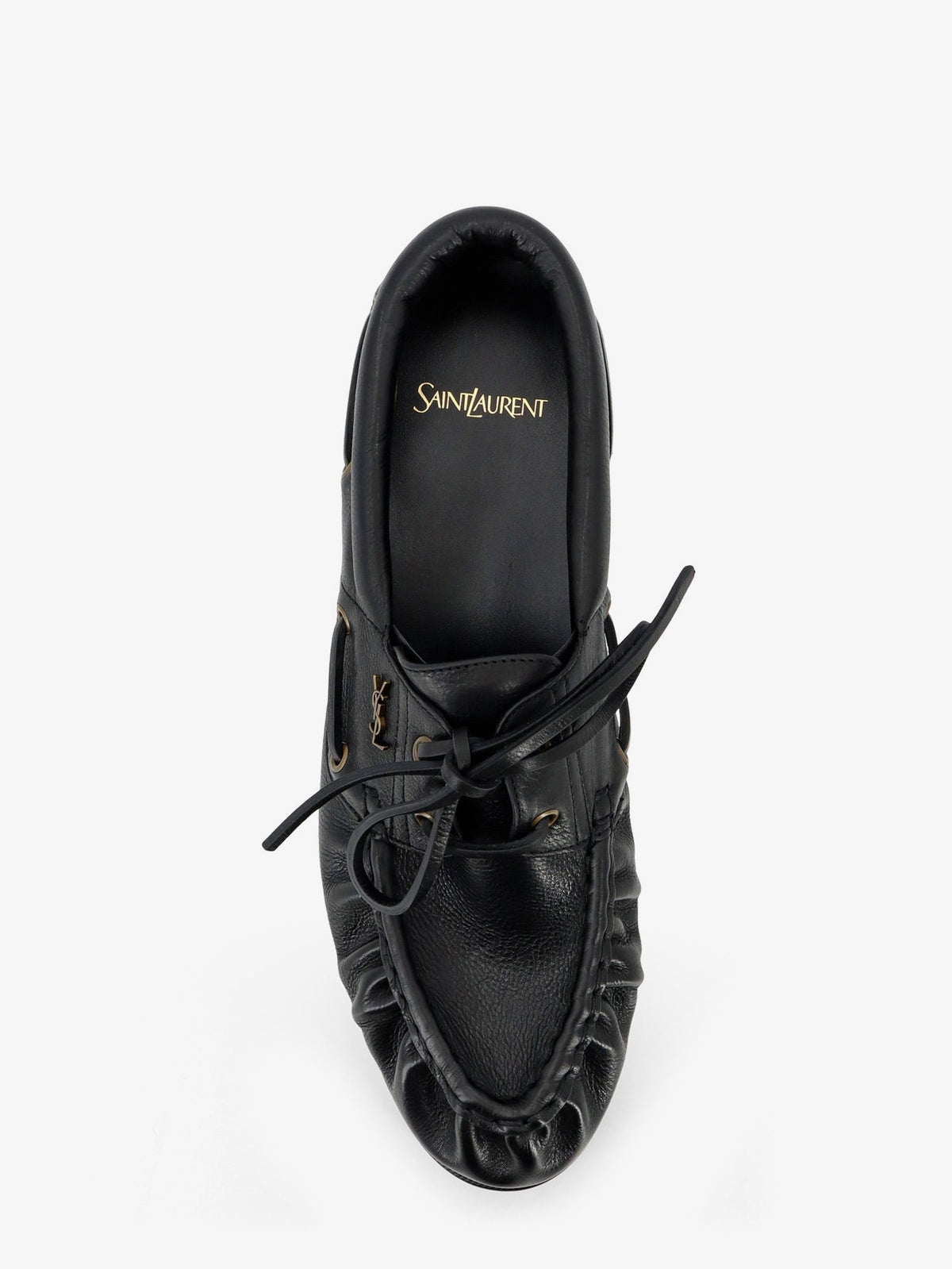 Saint Laurent Le Loafer Bateau leather loafers - Nero