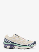 Salomon XT-6 nylon sneakers with side logo print - Lilla