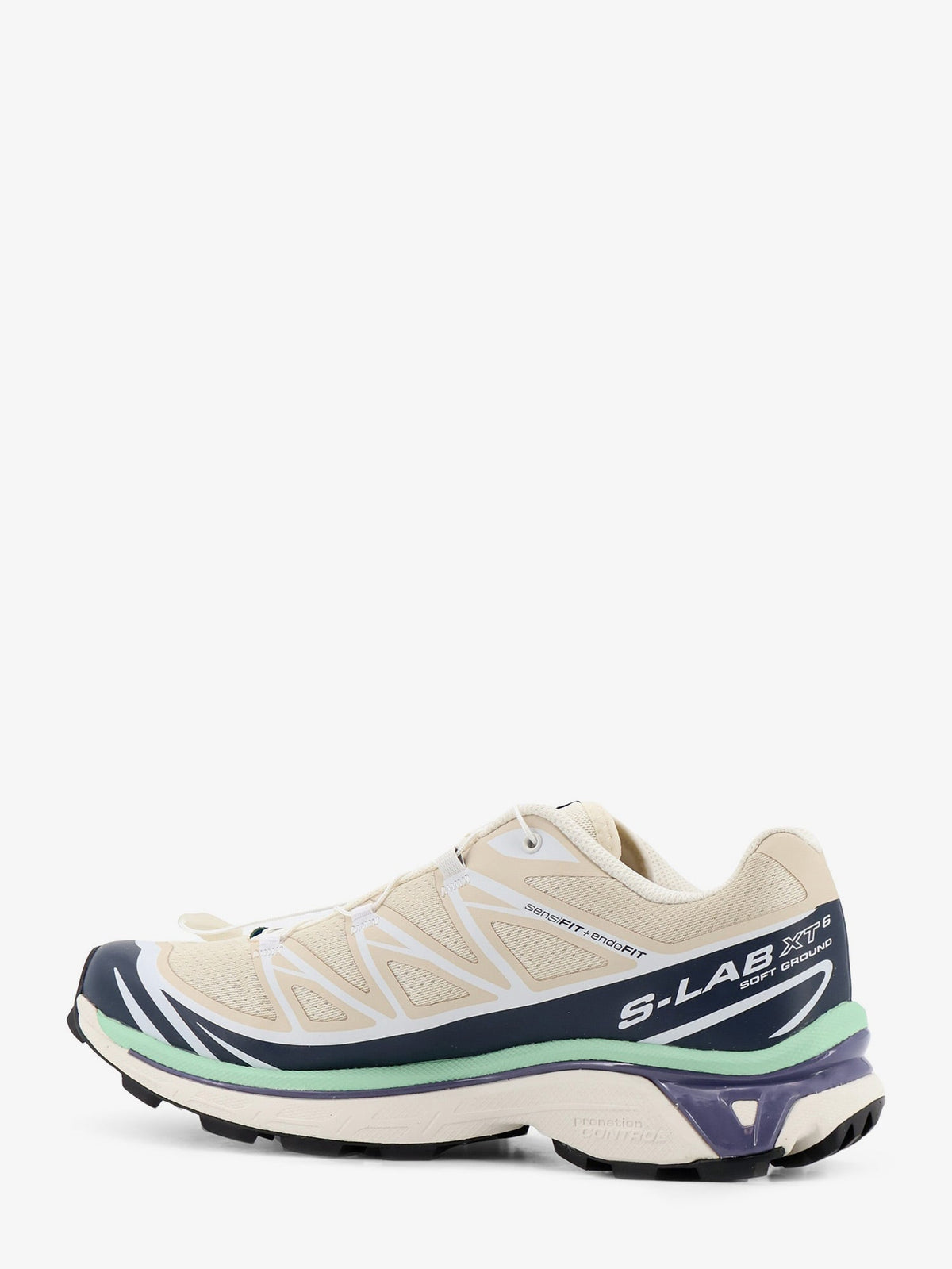 Salomon XT-6 nylon sneakers with side logo print - Lilla
