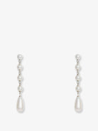Self-Portrait Pearl Droplet Earrings