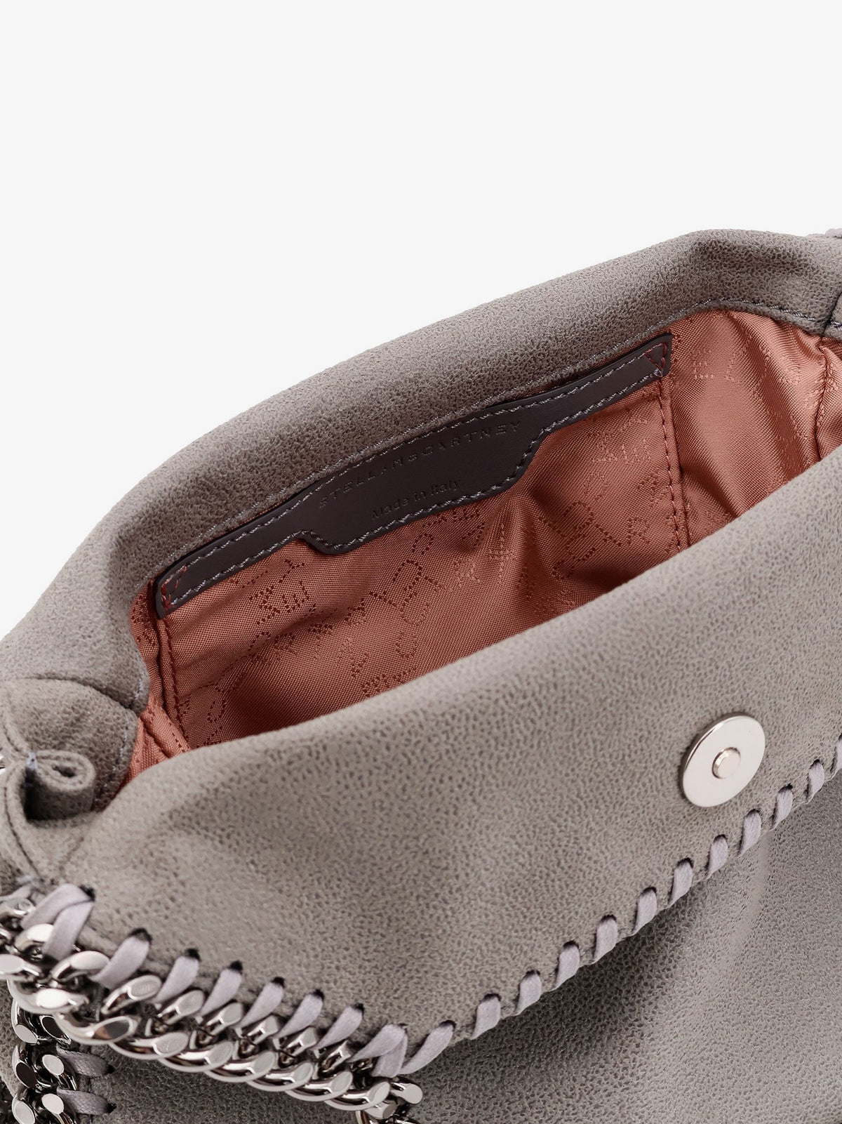 Stella McCartney Falabella Shaggy Deer crossbody bag - Grigio