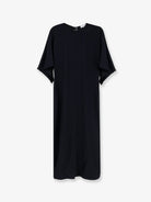 Stella McCartney Responsible acetate and viscose dress - Black
