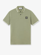 Stone Island Stretch organic cotton polo shirt - Military Green