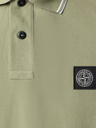 Stone Island Stretch organic cotton polo shirt - Military Green