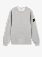 Stone Island Mélange cotton sweatshirt - Melange Grey